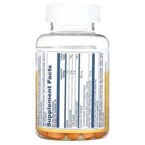 Solaray Turmeric Gummies Natural Mango 60 Gummies 076280279320