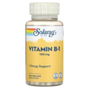 Solaray Vitamin B-1 100 mg 100 viên 076280043259