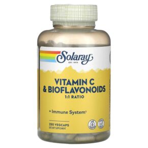 Solaray Vitamin C & Bioflavonoids 250 viên 076280044331