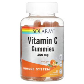 Solaray Vitamin C Natural Orange 125 mg 60 viên 076280834208