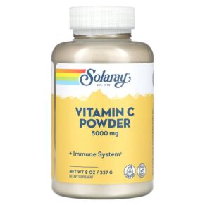 Solaray Vitamin C Powder 5.000 mg 8 oz (227 g) 076280044959