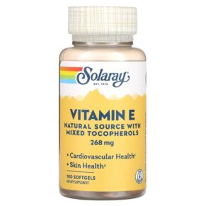 Solaray Vitamin E 268 mg 100 viên 076280041637