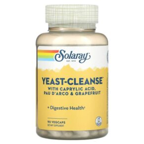 Solaray Yeast-Cleanse 90 viên 076280081329