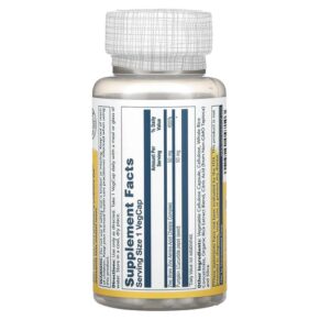 Solaray Zinc 50 mg 100 VegCaps 076280047103