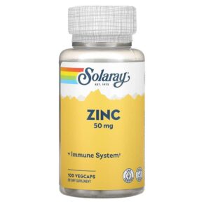 Solaray Zinc 50 mg 100 viên 076280047103