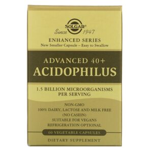 Solgar Advanced 40+ Acidophilus 60 viên 033984000278