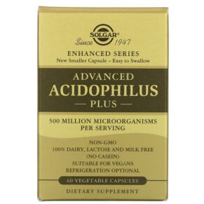 Solgar Advanced Acidophilus Plus 60 viên 033984000148