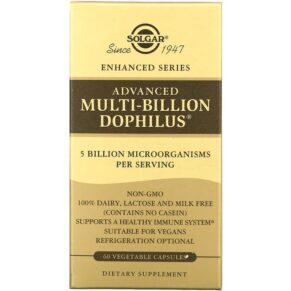 Solgar Advanced Multi-tỷ Dophilus 60 viên 033984000391