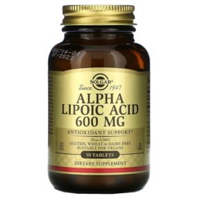 Solgar Alpha Lipoic Acid 600 mg 50 viên 033984000544