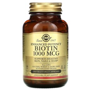 Solgar Biotin 1.000 mcg 250 viên 033984003125