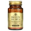 Solgar Biotin 300 mcg 100 viên 033984002807