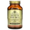 Solgar Biotin 5.000 mcg 100 viên 033984003149