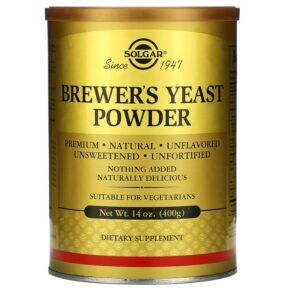 Solgar Brewer's Yeast Powder 14 oz (400 g) 033984003804