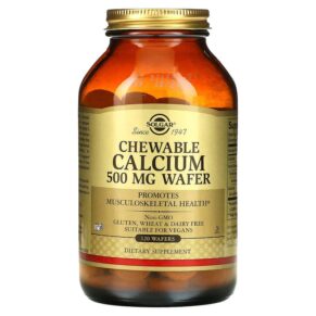 Solgar Calcium 500 mg 120 bánh 033984004108