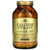 Solgar Calcium Citrate + Vitamin D3 240 viên 033984004320