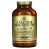 Solgar Calcium Magnesium + Vitamin D3 300 viên 033984005198