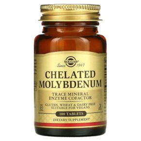 Solgar Chelated Molybdenum 100 viên 033984007406