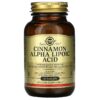 Solgar Cinnamon Alpha Lipoic Acid 60 viên 033984008786