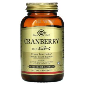 Solgar Cranberry Plus Ester-C 60 viên 033984314054