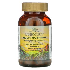 Solgar Earth Source Multi-Nutrient Providing Whole Food Concentrates 90 viên 033984591929