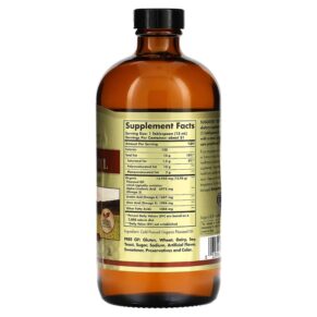 Solgar Earth Source Organic Flaxseed Oil 16 fl oz (473 ml) 033984011328