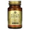 Solgar Folate 1.000 mcg 60 viên 033984535954