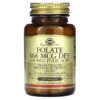 Solgar Folate 400 mcg 250 viên 033984010819