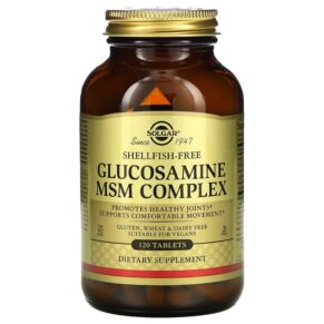 Solgar Glucosamine MSM Complex 120 viên 033984013155