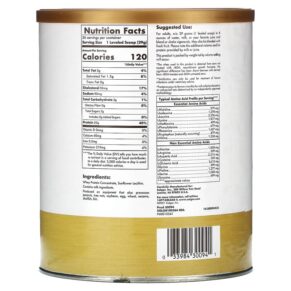 Solgar Grass Fed Whey To Go Protein Powder Unflavored 36.8 oz (1.044 g) 033984300941