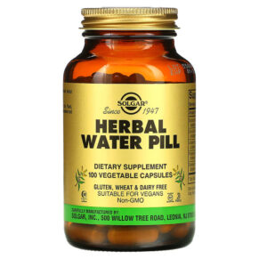 Solgar Herbal Water Pill 100 viên 033984039476