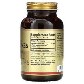 Solgar Isoflavones Super Concentrated 120 Tablets 033984014596