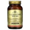 Solgar L-Carnitine Free Form 500 mg 60 viên 033984005716