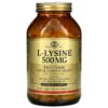 Solgar L-Lysine Free Form 500 mg 250 viên 033984016828