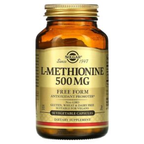Solgar L-Methionine 500 mg 90 viên 033984017542