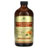 Solgar Liquid Calcium Magnesium Citrate + Vitamin D3 Orange-Vanilla 16 fl oz (473 ml) 033984358324