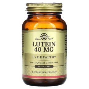 Solgar Lutein 40 mg 30 viên 033984016774