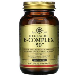 Solgar Megasorb B-Complex "50" 100 viên 033984017511