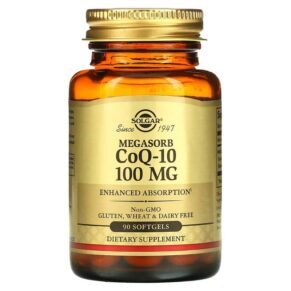 Solgar Megasorb CoQ-10 100 mg 90 viên 033984009141