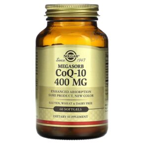 Solgar Megasorb CoQ-10 400 mg 60 viên 033984009752