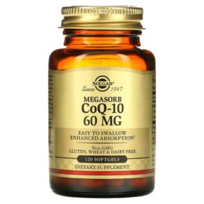 Solgar Megasorb CoQ-10 60 mg 120 viên 033984009585