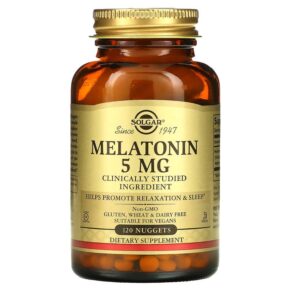 Solgar Melatonin 5 mg 120 viên 033984019379