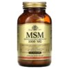 Solgar MSM (Methylsulfonylmethane) 1.000 mg 120 viên 033984017344