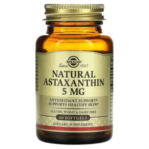 Solgar Natural Astaxanthin 5 mg 60 viên 033984000711