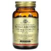 Solgar Naturally Sourced Oceanic Beta-Carotene 7.500 mcg (25.000 IU) 90 viên 033984020313