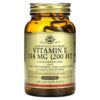 Solgar Naturally Sourced Vitamin E 134 mg (200 IU) 100 viên 033984035010