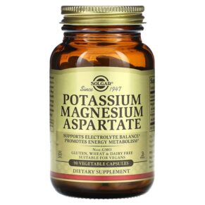 Solgar Potassium Magnesium Aspartate 90 viên 033984022676