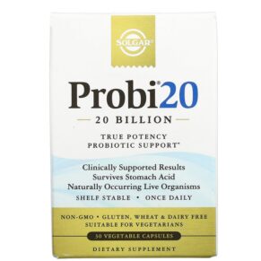 Solgar Probi20 20 Billion 30 viên 033984539242