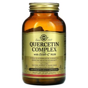 Solgar Quercetin Complex + Ester-C Plus 100 viên 033984023192
