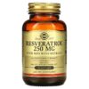 Solgar Resveratrol 250 mg 30 viên 033984023369