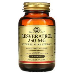 Solgar Resveratrol 250 mg 30 viên 033984023369